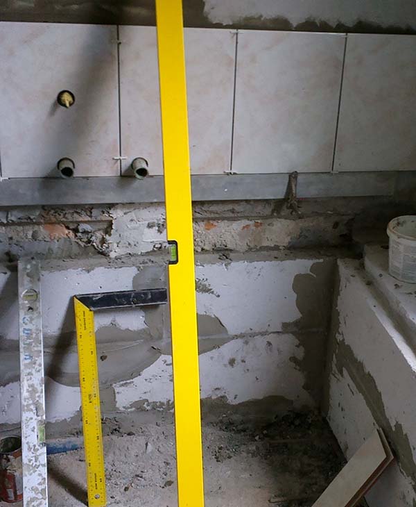 Nastavitev linije ploščic